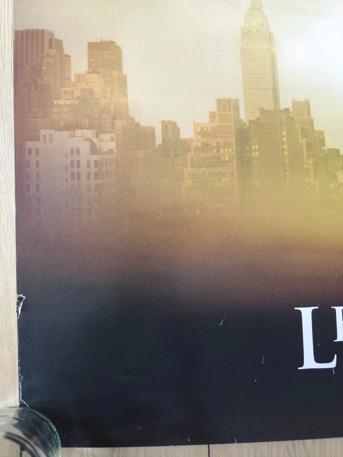 I Am Legend Movie Poster 2007 – Will Smith – Original Promo – Sci-Fi Thriller, изображение 3