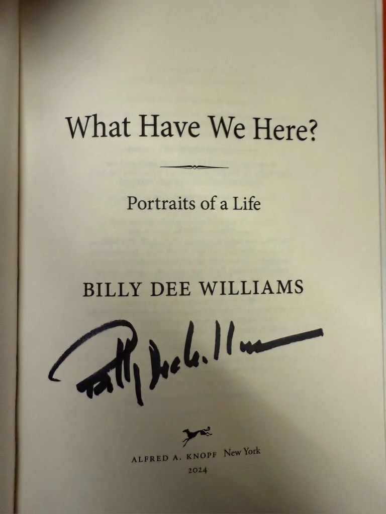 Billy Dee Williams What Have We Here Signed Book Auto Star Wars Lando Autograph, image 2