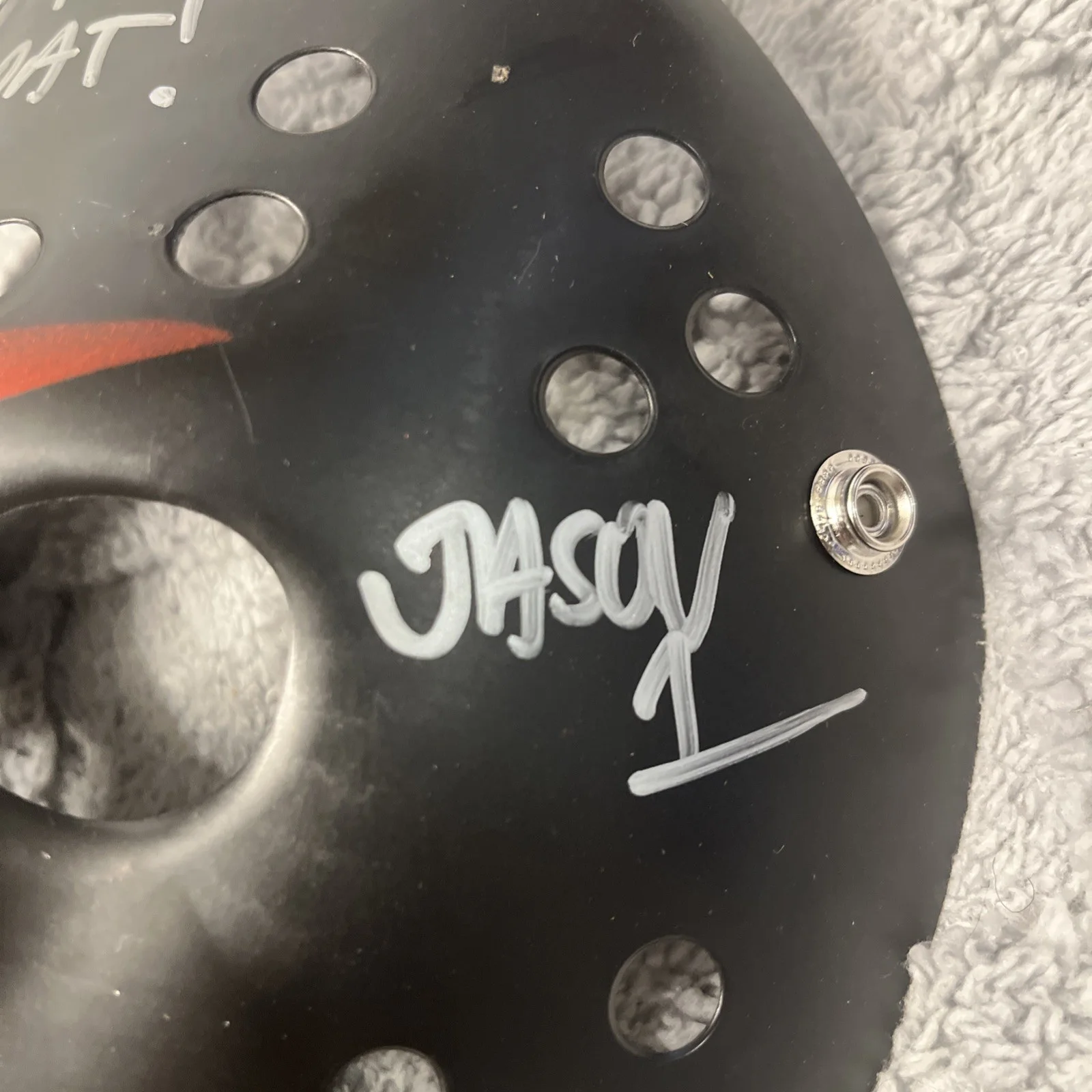 Ari Lehman — Ari Lehman Autographed Signed Jason Voorhees Mask Friday The 13th Beckett COA, image 3