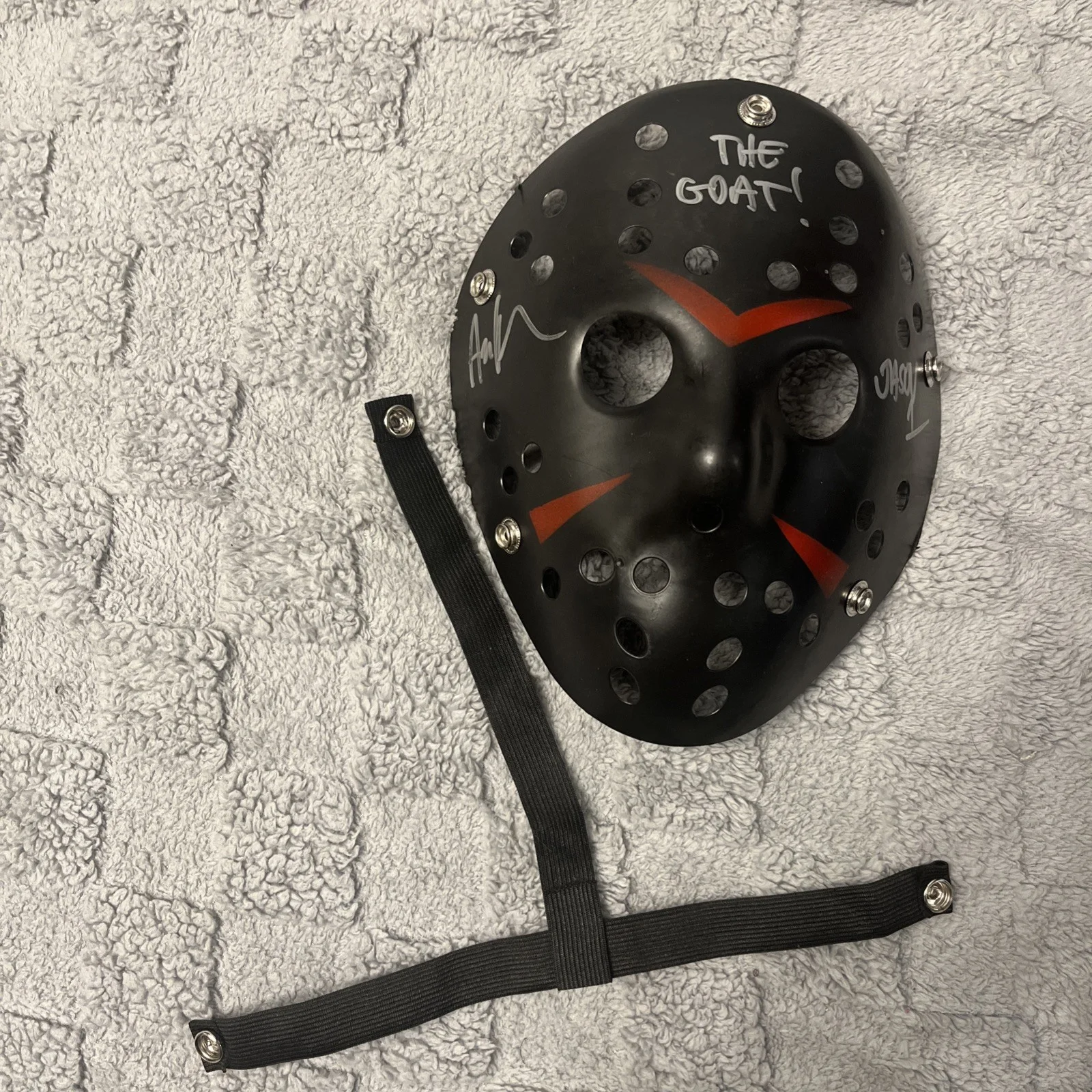 Ari Lehman — Ari Lehman Autographed Signed Jason Voorhees Mask Friday The 13th Beckett COA, image 5