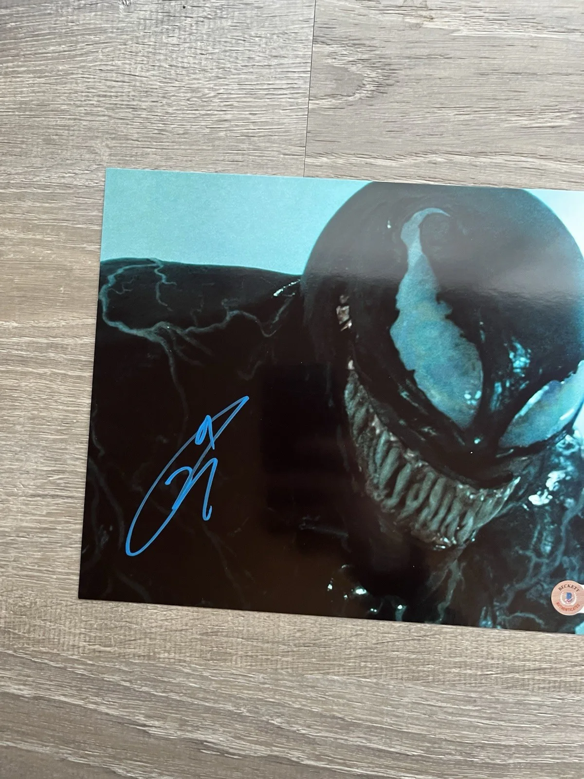 Tom Hardy — Tom Hardy Signed Venom 8x10 Photo Beckett COA Marvel Eddie Brock, изображение 5
