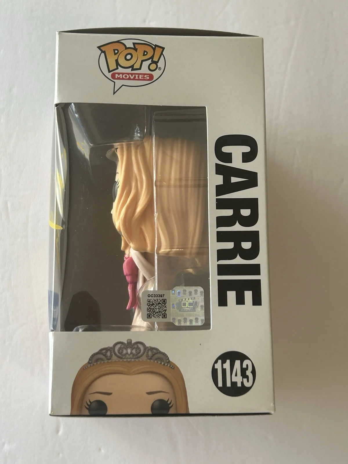 Sissy Spacek — Sissy Spacek Signed Autographed Funko Pop 1143 Carrie Walmart Exclusive COA, изображение 3