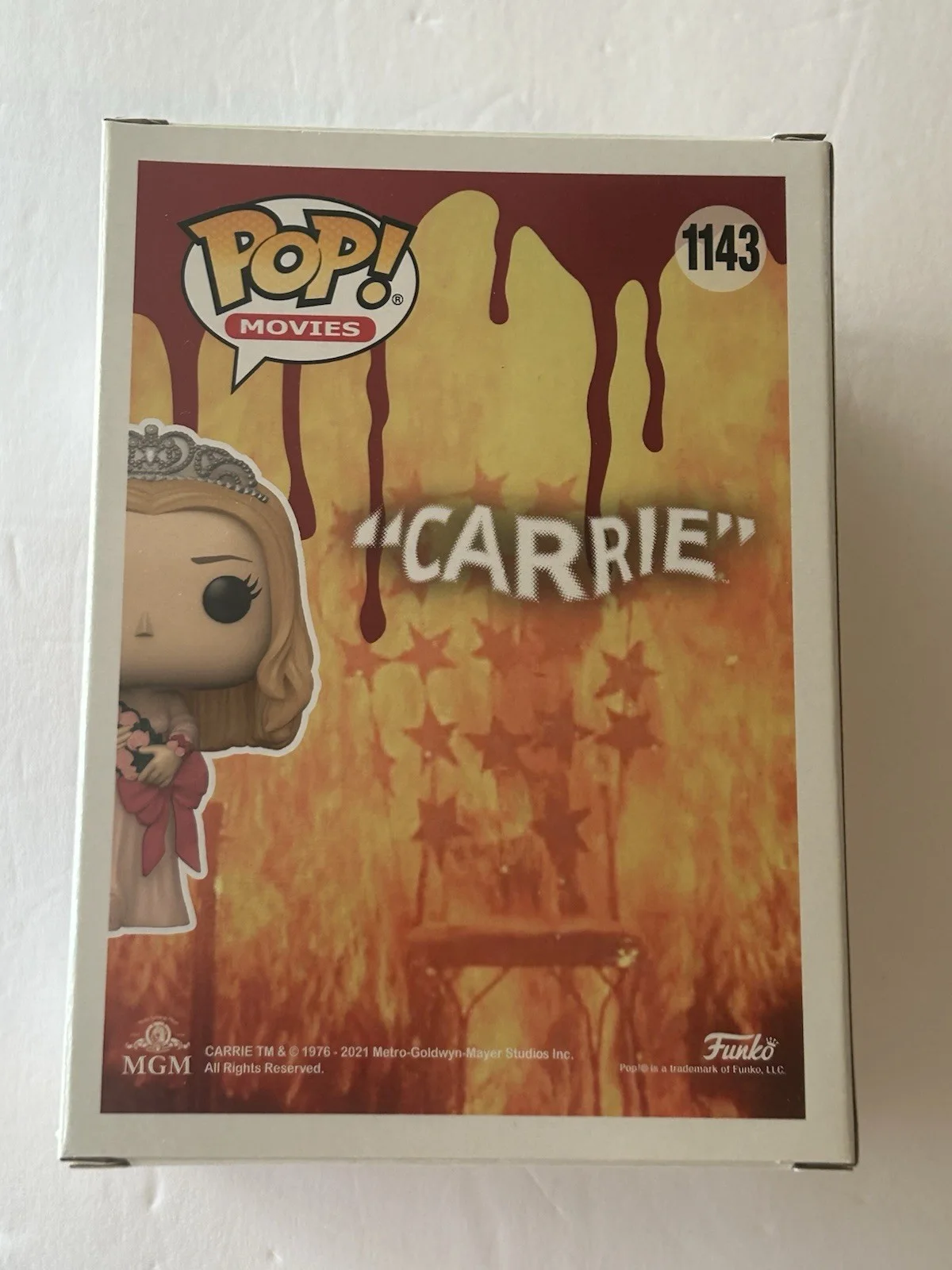 Sissy Spacek — Sissy Spacek Signed Autographed Funko Pop 1143 Carrie Walmart Exclusive COA, изображение 4
