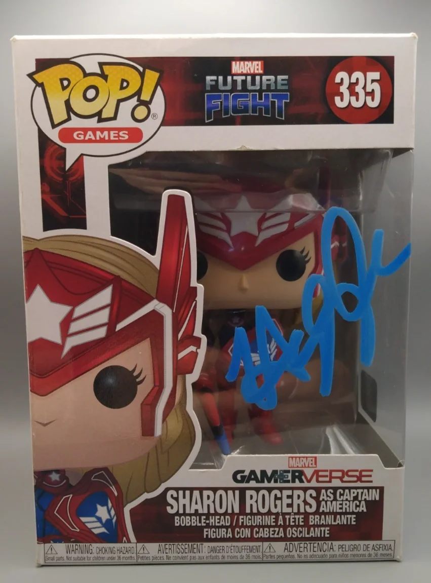Hayley Atwell — Hayley Atwell Signed Autographed Sharon Rogers Funko Pop #335 COA #17893 AUTO