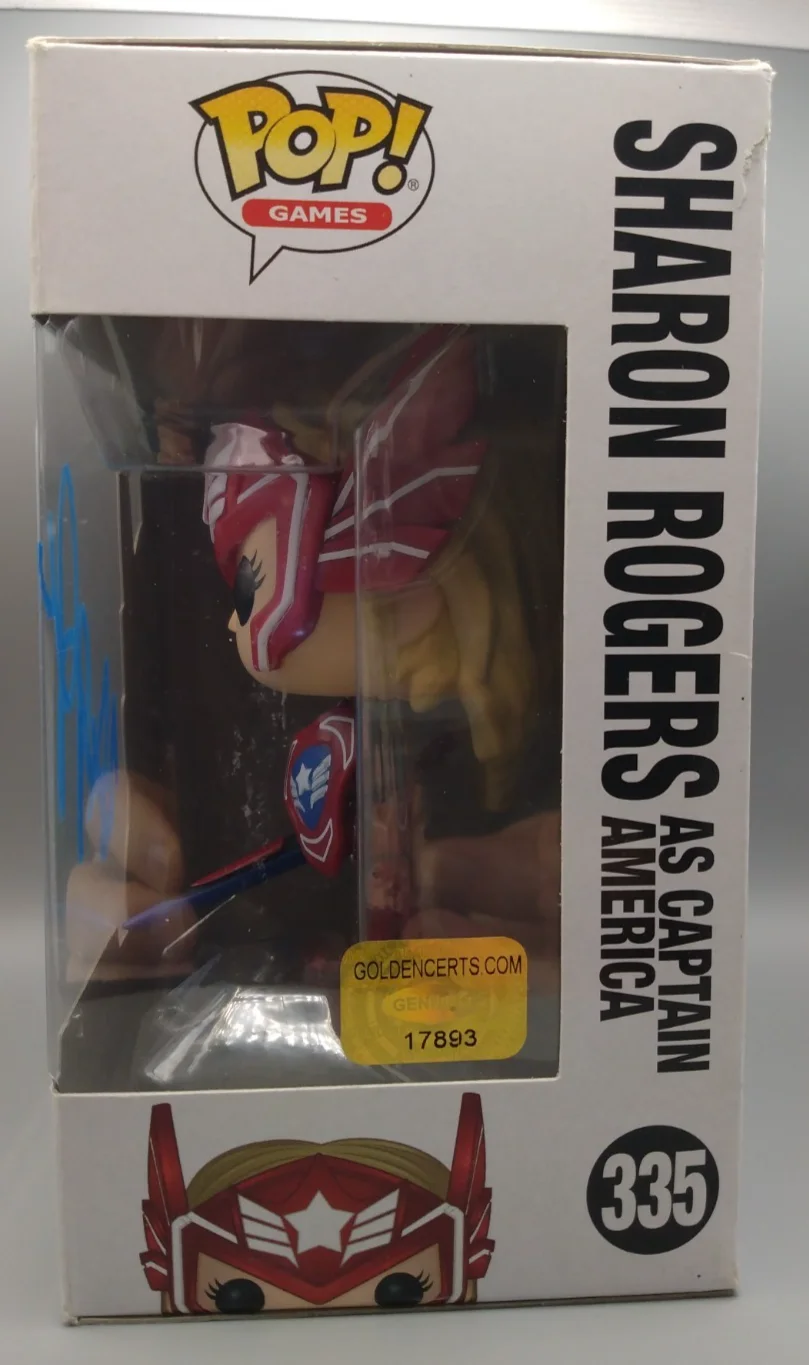 Hayley Atwell — Hayley Atwell Signed Autographed Sharon Rogers Funko Pop #335 COA #17893 AUTO, image 3