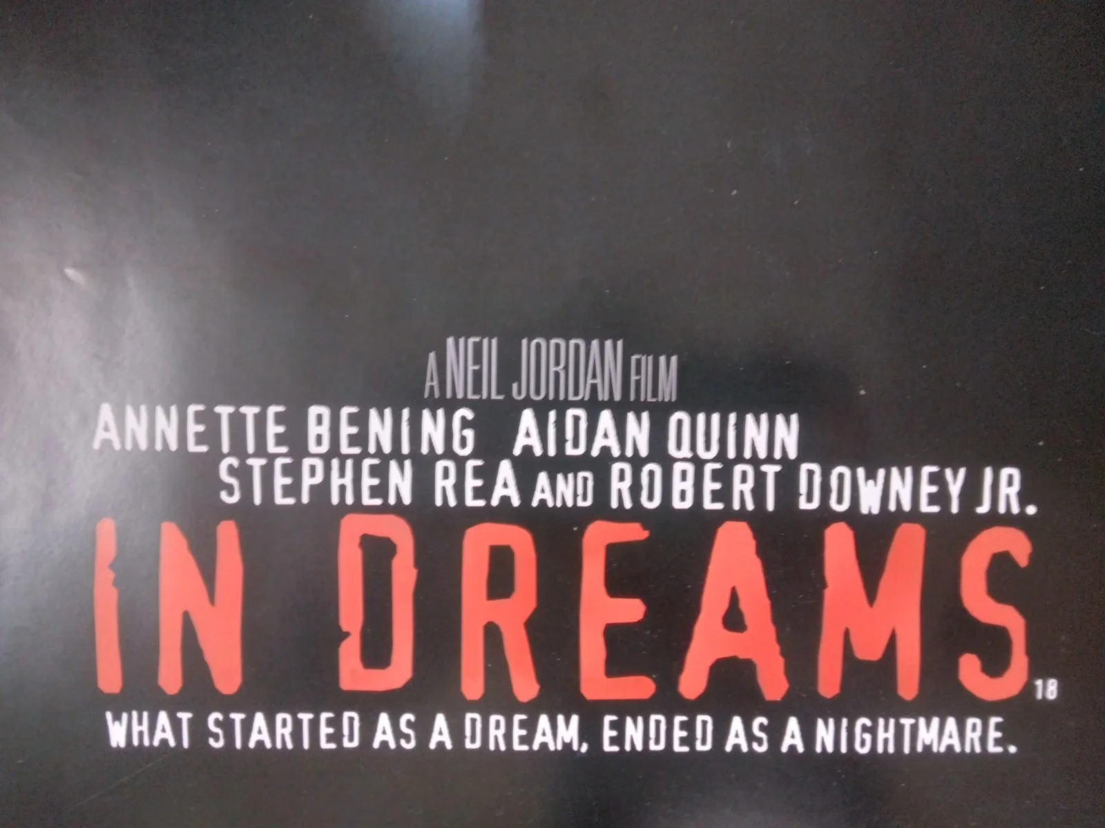 In Dreams original movie 1999 poster UK quad, изображение 3
