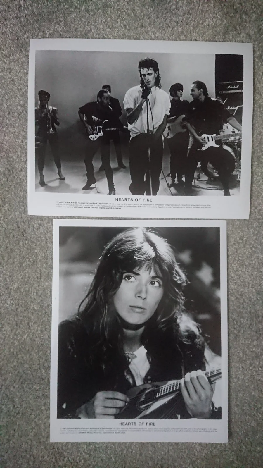 Hearts Of Fire 1987 Bob Dylan Rupert Everett Fiona 6 Vintage Press Photos, image 5