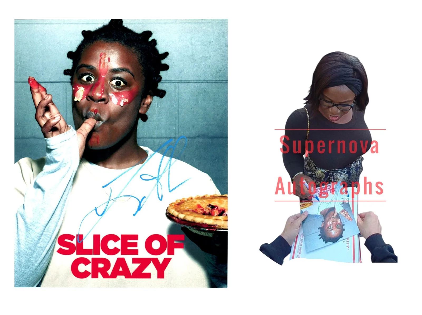Uzo Aduba — Uzo Aduba Signed Autograph Orange Is The New Black 8x10 Photo Exact Photo Proof