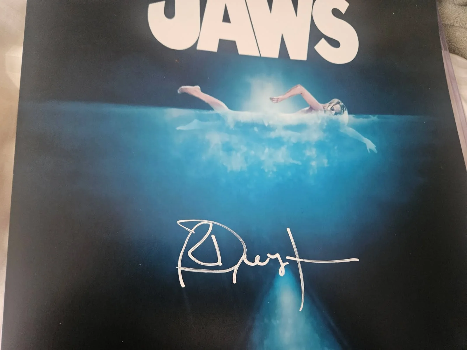 Richard Dreyfuss — JAWS Richard Dreyfuss autographed 11x17 color photo JSA Certified, изображение 2