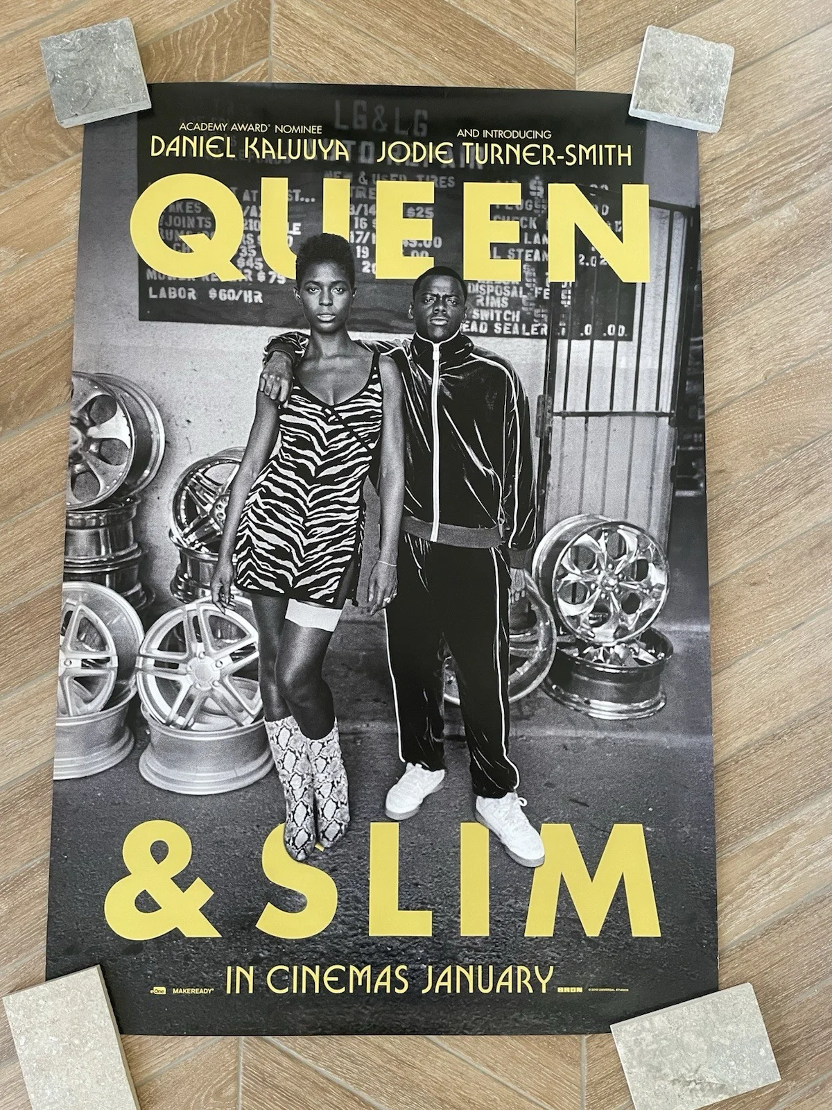 Queen & Slim US One Sheet Poster 2019 Original Print Mint Condition, image 2