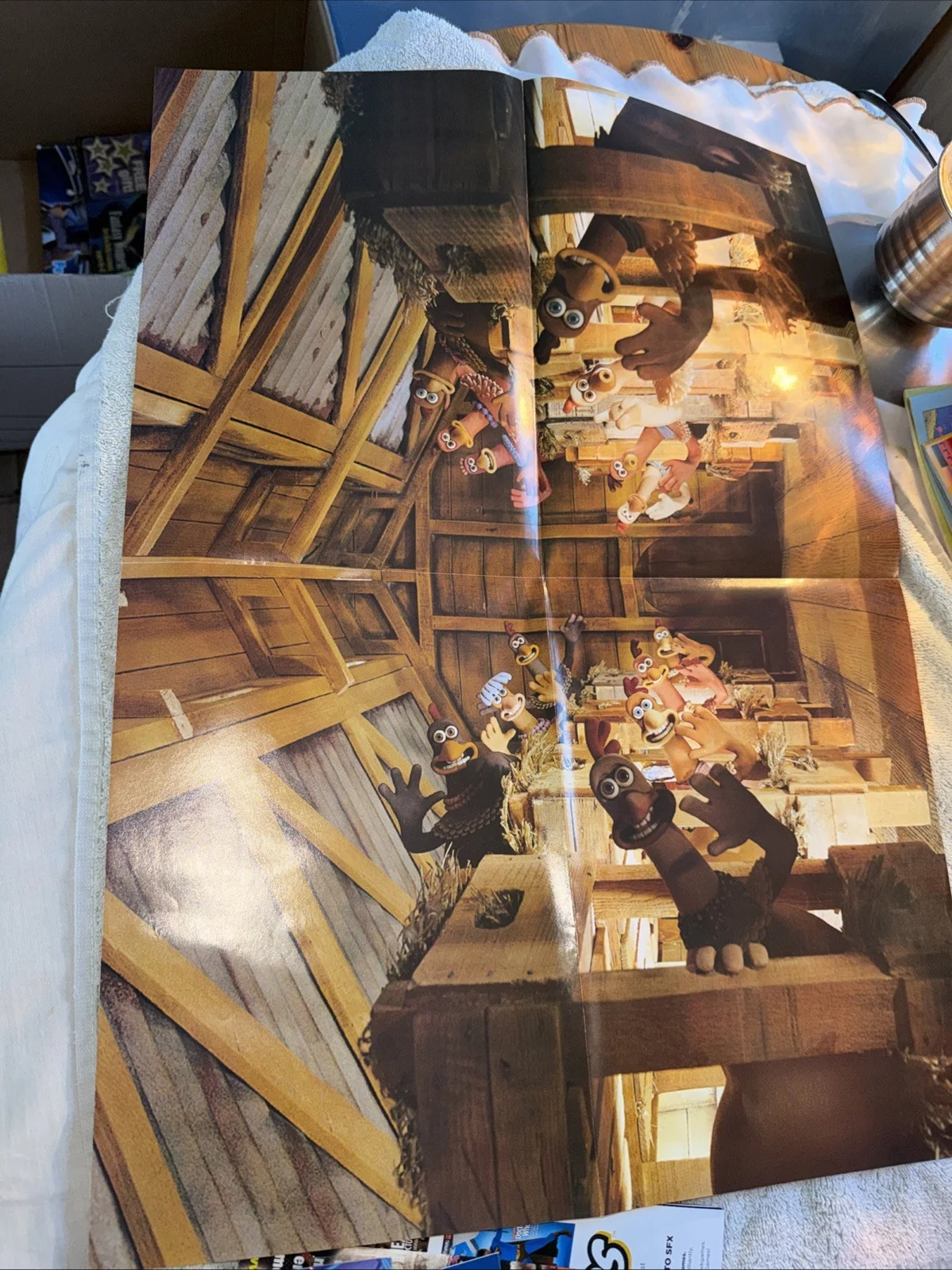 CHICKEN RUN POSTER 23” x 17” Double Sided, image 2