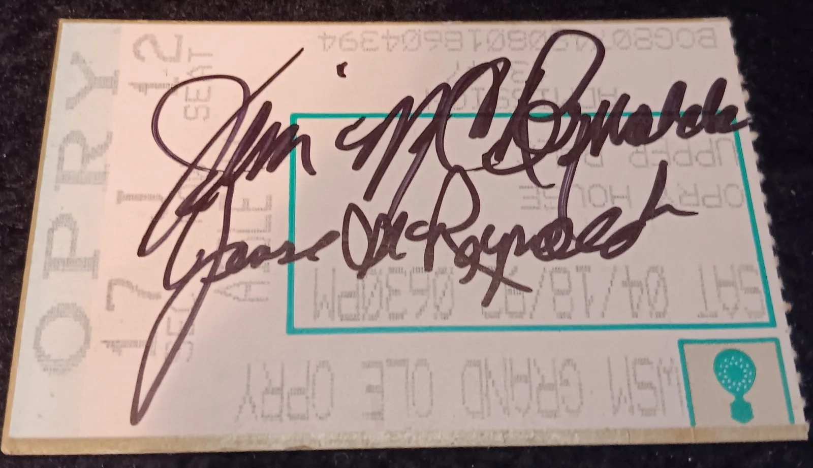 JIM & JESSE MCREYNOLDS BLUEGRASS LOT ~ SIGNED IN PERSON, image 2