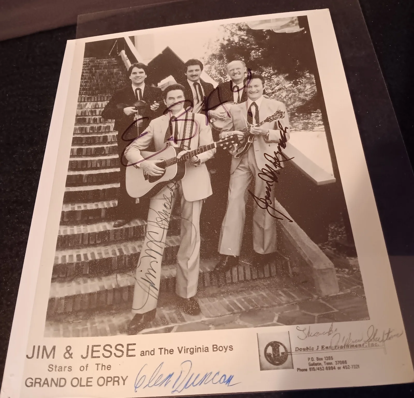 JIM & JESSE MCREYNOLDS BLUEGRASS LOT ~ SIGNED IN PERSON, image 3