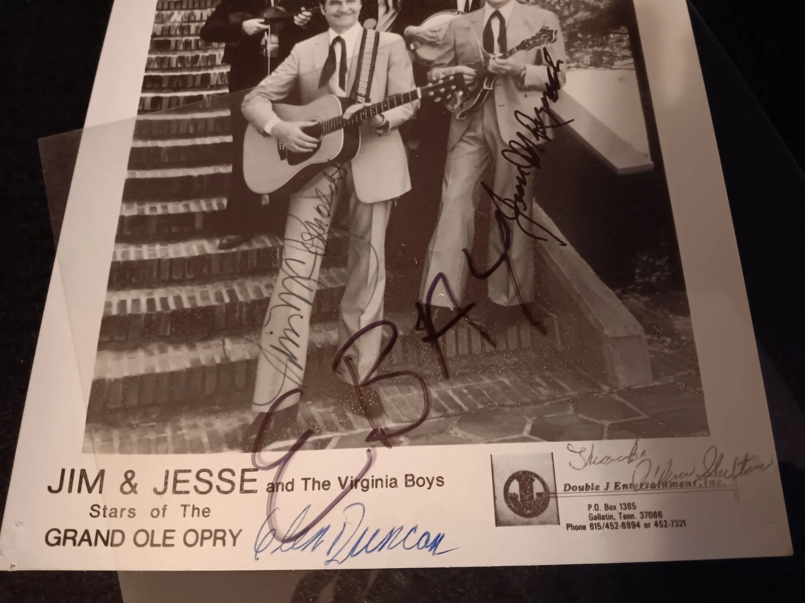 JIM & JESSE MCREYNOLDS BLUEGRASS LOT ~ SIGNED IN PERSON, image 4