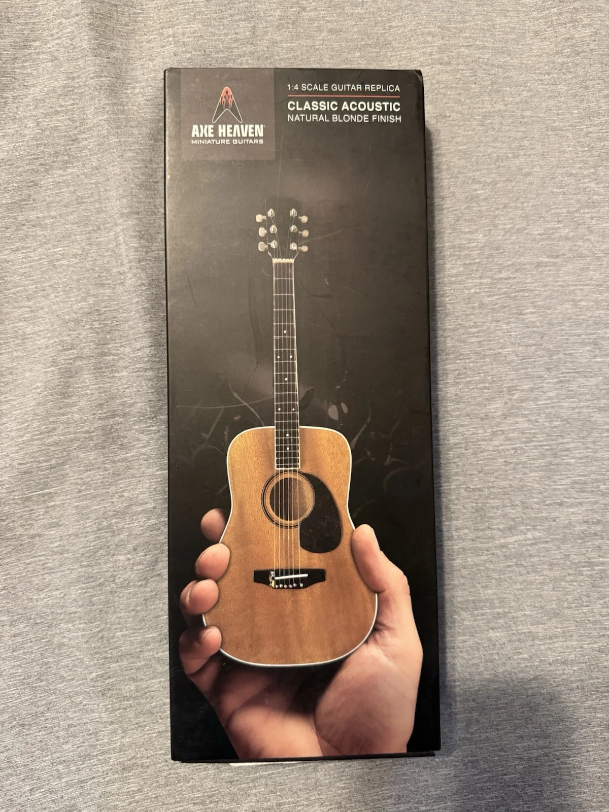 Teddy Swims Signed & Inscribed I Love You Miniature Axe Heaven Mini Guitar JSA, image 3