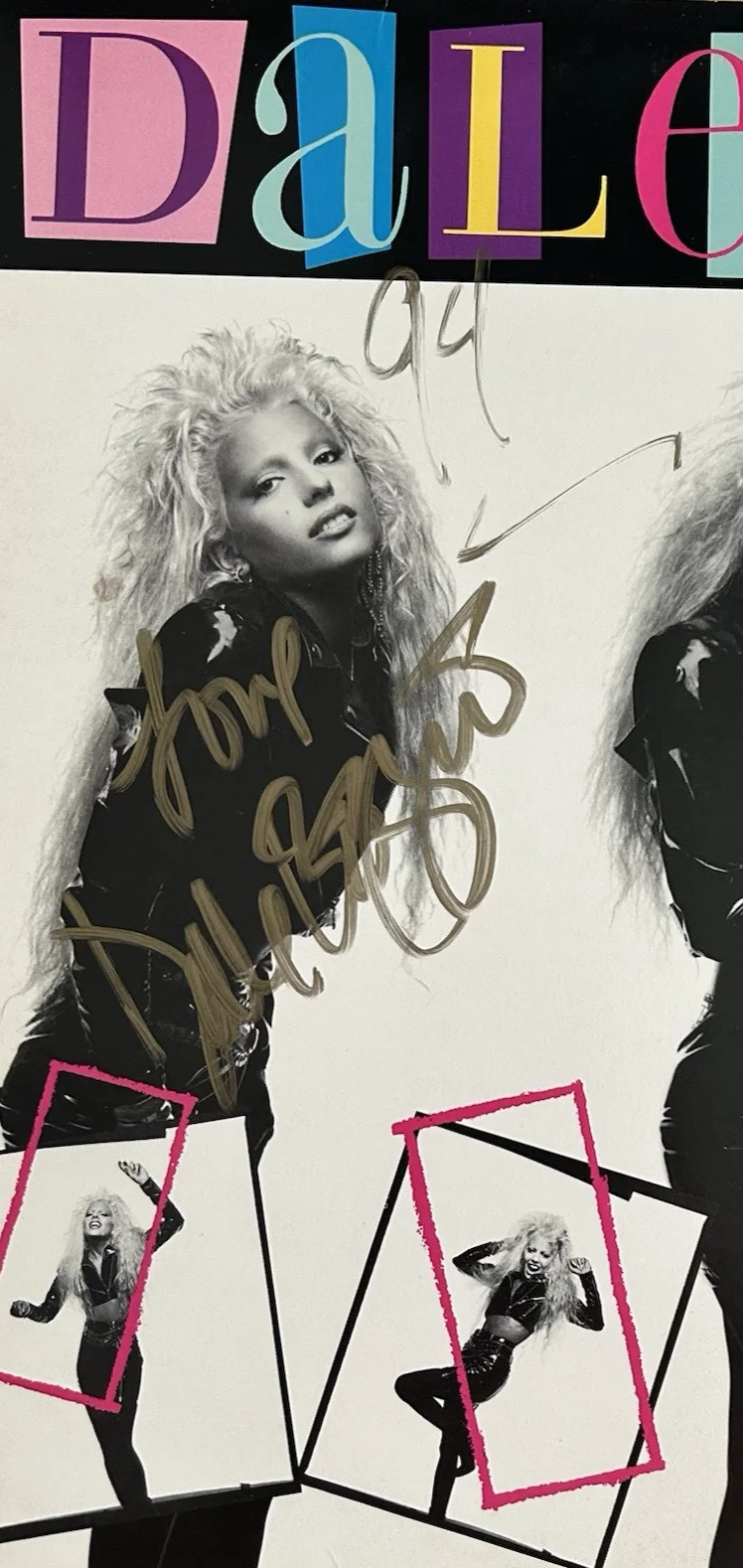 Dale Bozzio (Missing Persons) "Riot In English" Vinyl - Autographed/Signed, изображение 3