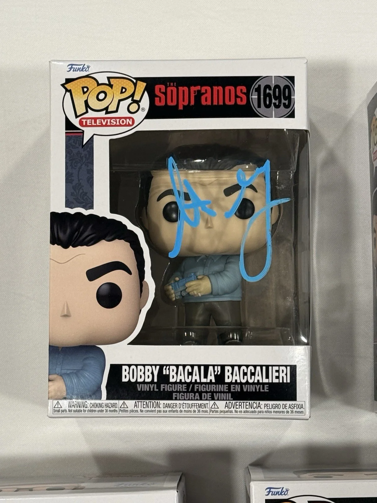 Steve Van Zandt — Sopranos Signed Funko Pop! Set Van Zandt, de Matteo, Imperioli & Schirripa w/COA, image 2