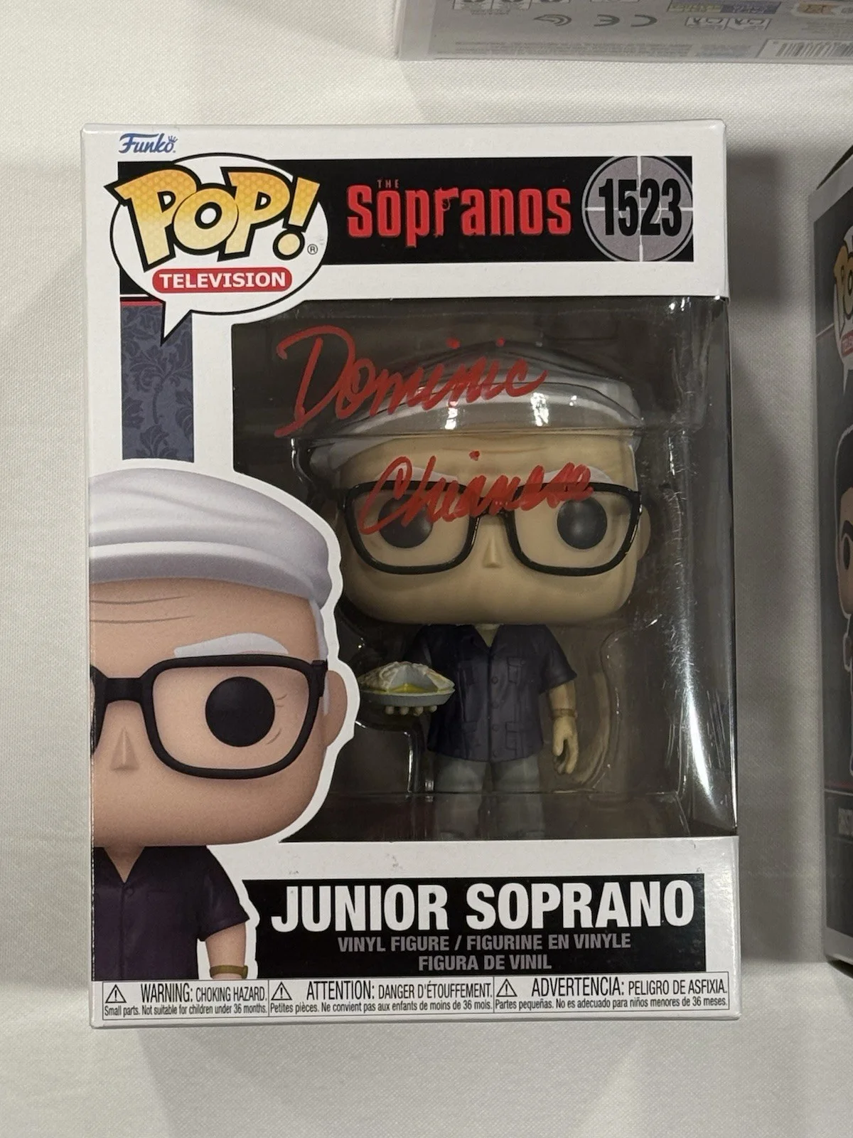 Steve Van Zandt — Sopranos Signed Funko Pop! Set Van Zandt, de Matteo, Imperioli & Schirripa w/COA, image 4