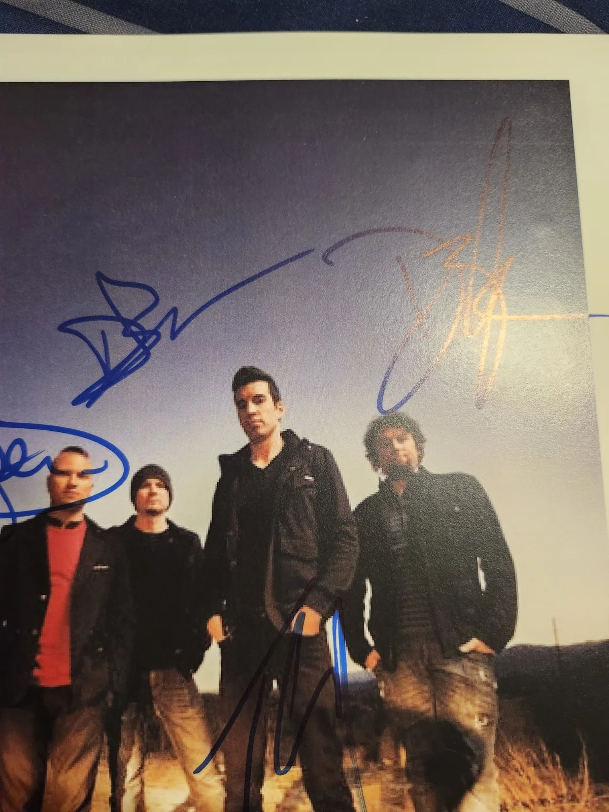 Theory Of A Deadman Band Signed autograph 8x10 Coa Psa Guranteed, изображение 4