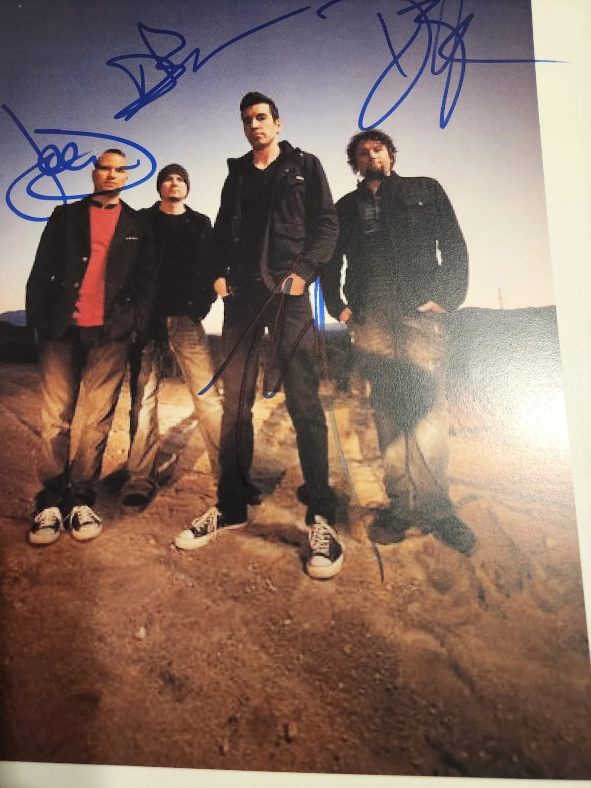 Theory Of A Deadman Band Signed autograph 8x10 Coa Psa Guranteed, изображение 5