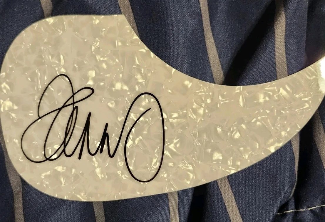 Jann Arden Signed autograph Guitar Pickguard COA Psa Guranteed, image 2