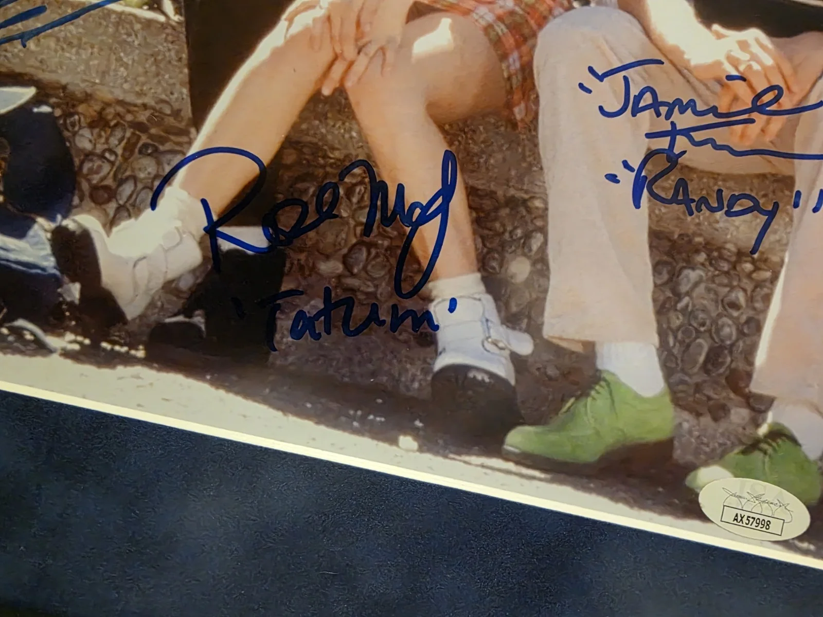 Neve Campbell — Scream Cast x5 Autographed Signed Framed Photo Neve Campbell +4 JSA Ghostface, image 4