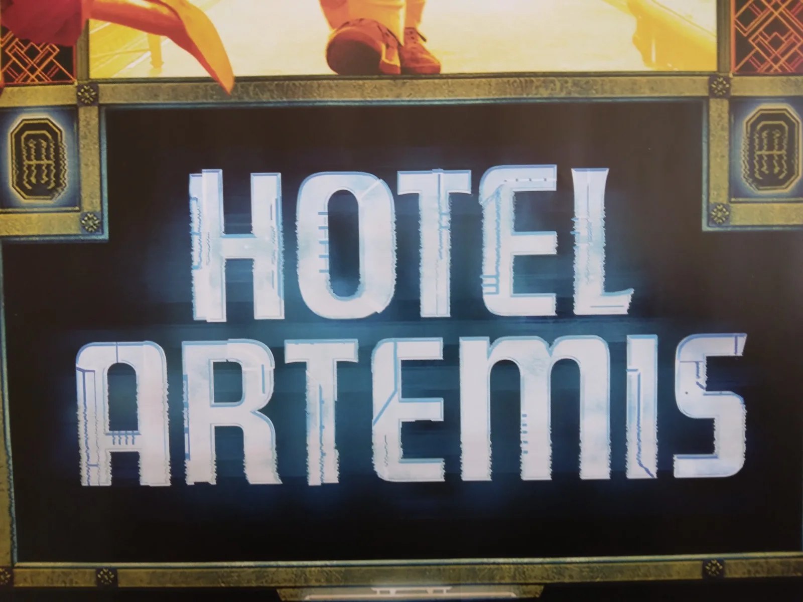 Hotel Artemis original movie 2018 poster UK quad, image 2