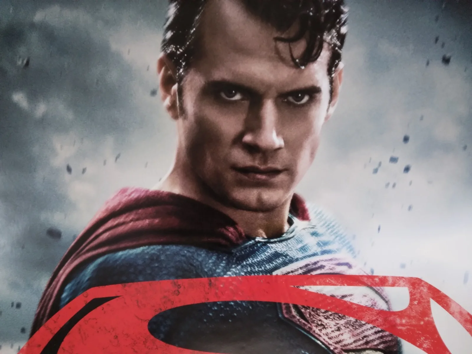 Batman v Superman original movie (Superman) 2016 poster US one sheet, изображение 3
