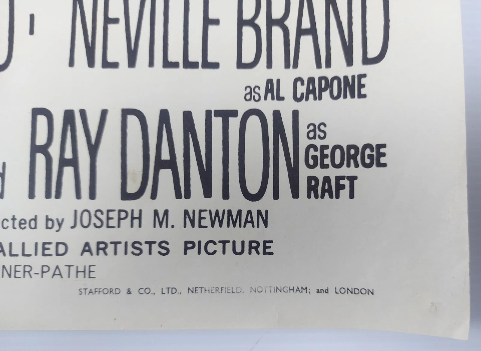 THE POT CARRIERS / SPIN OF A COIN ORIGINAL UK QUAD DB FILM POSTER 1962/61, изображение 3