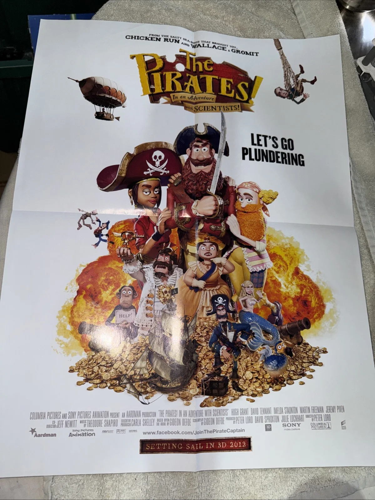 The Amazing Spider-Man/Pirates! Double Sided Poster Promotional, image 2