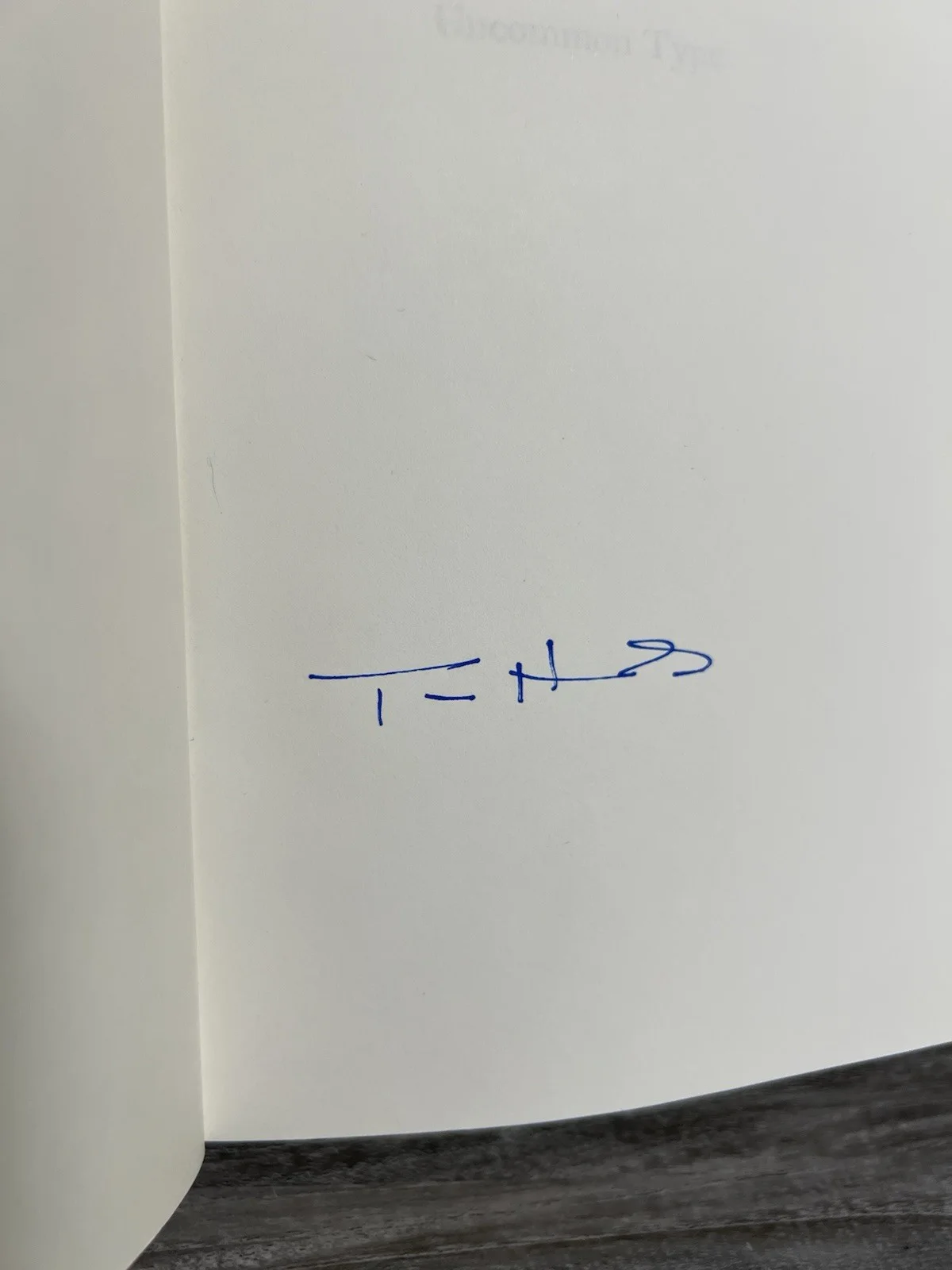 TOM HANKS MOVIE LEGEND SIGNED AUTOGRAPH HARDCOVER BOOK W/COA AUTHENTIC RARE *, image 2