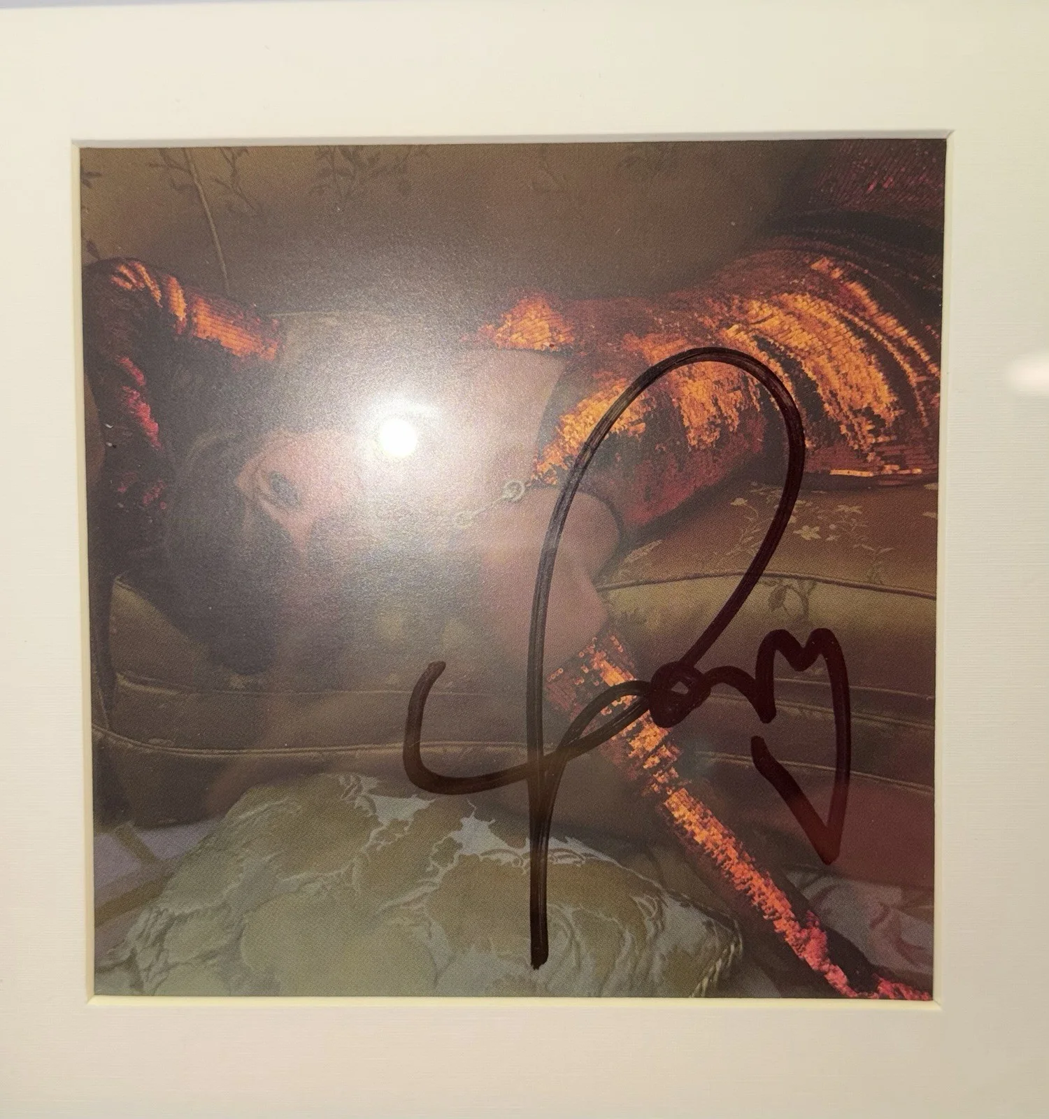 Taylor Swift The Life of a Showgirl CD Hand Signed / Autographed Photo 2 Framed, изображение 2