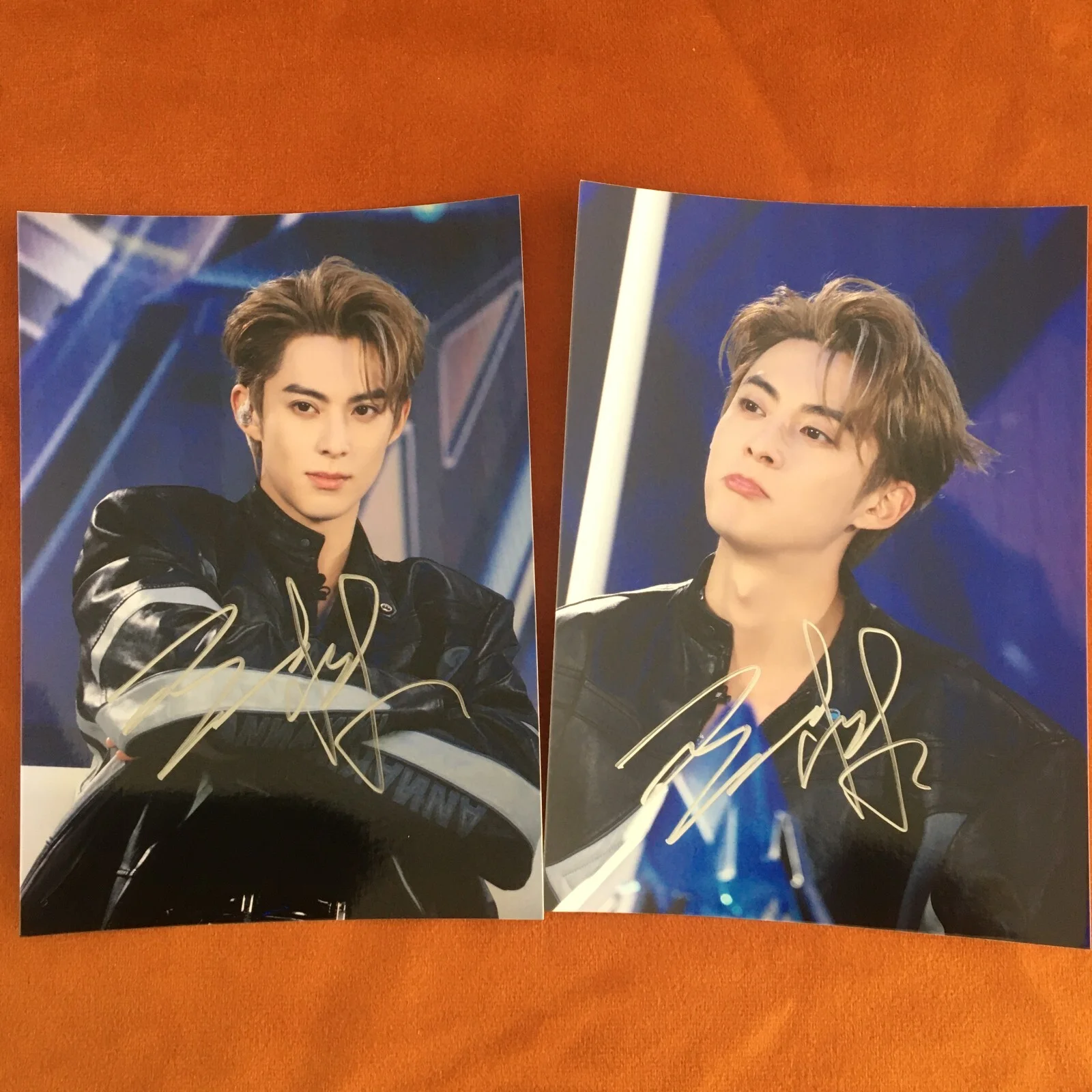WANG HEDI Autographed Signed Photo 5*7 Gifts Collection 王鹤棣 2024E, изображение 2