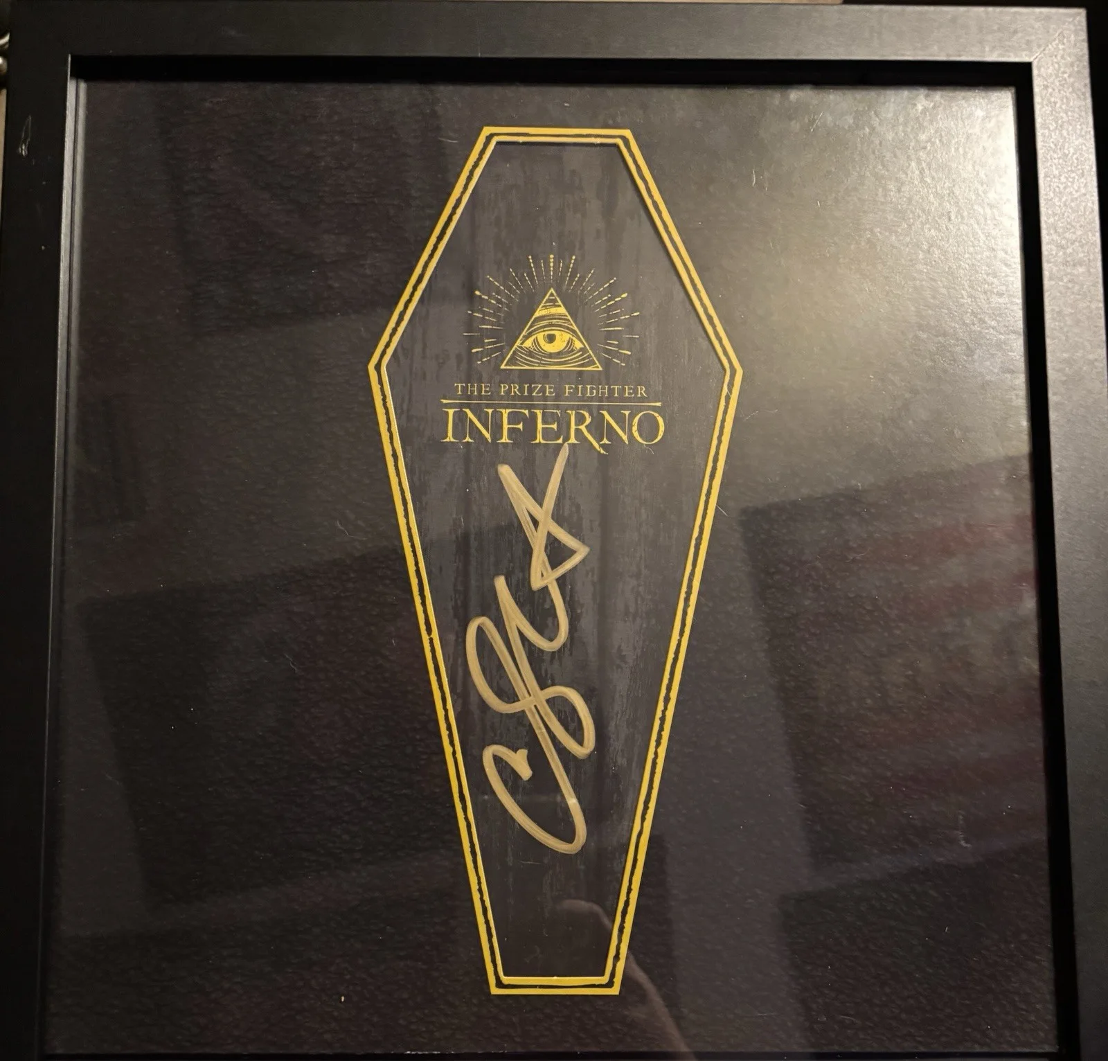 The Prize Fighter Inferno Autographed Vinyl And Book Coheed And Cambria, image 3