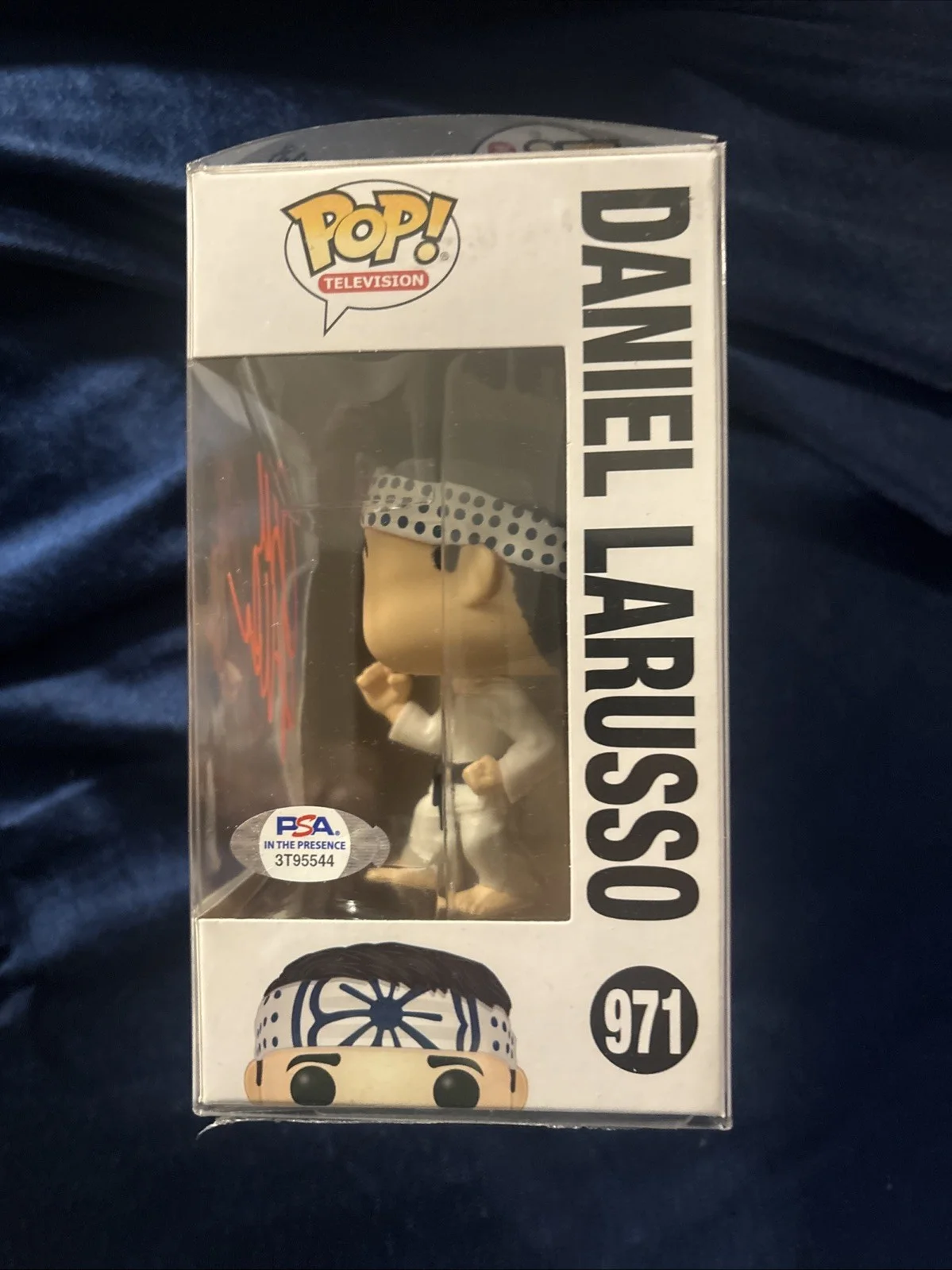 Ralph Macchio — Ralph Macchio Signed Funko Pop Daniel Larusso Cobra Kai Karate Kid w/ COA PSA, image 2