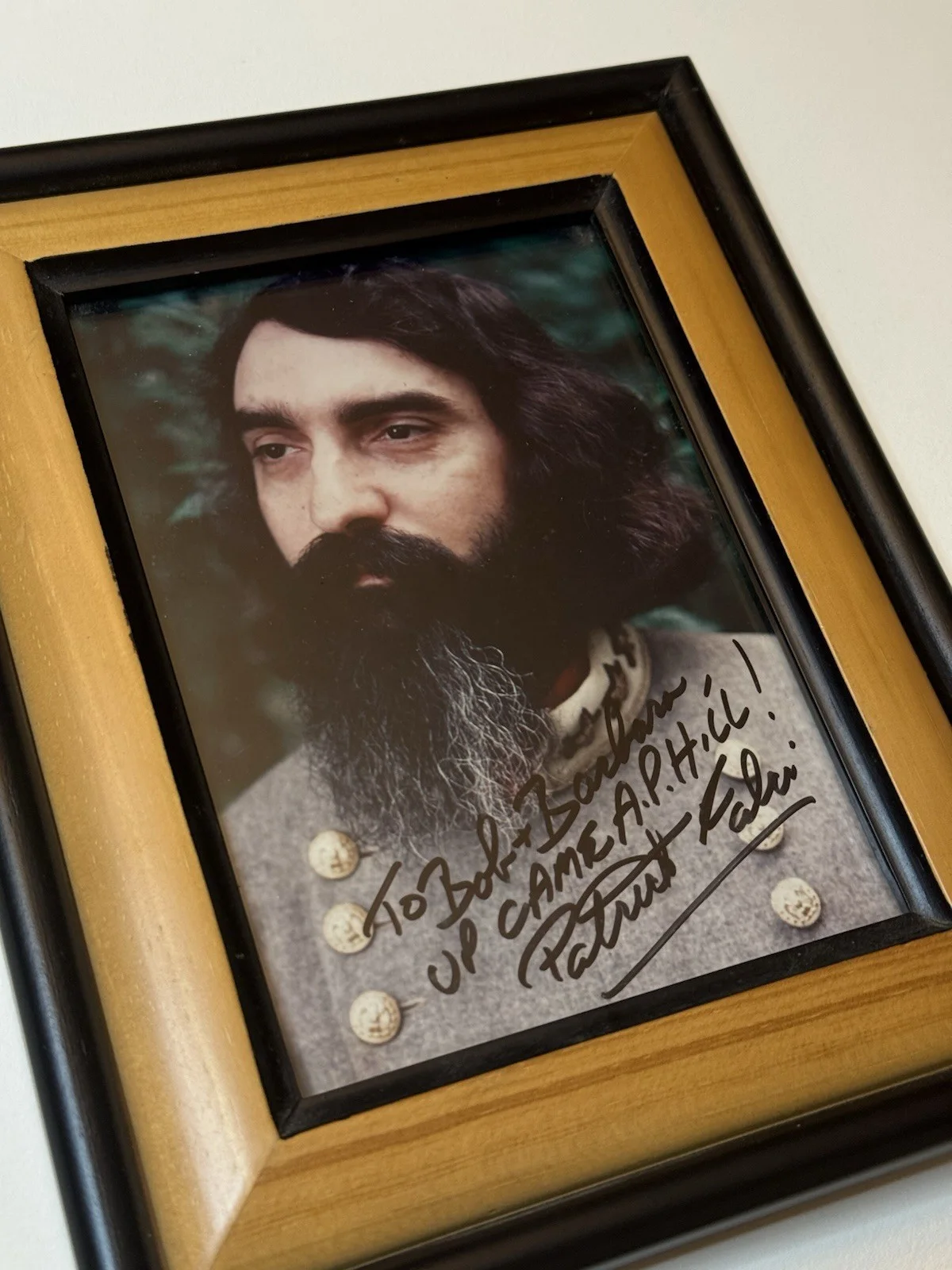 Actor Patrick Falci Signed Autograph 5x7 Photo Gettysburg Movie, Gods & Generals, image 2