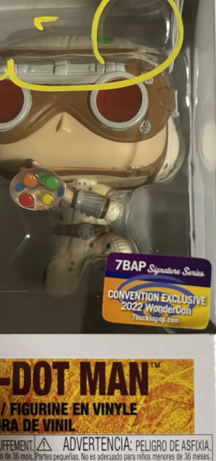 David Dastmalchian — Funko Pop! The Suicide Squad Polka-Dot Man #1112 Signed by David Dastmalchian, image 3