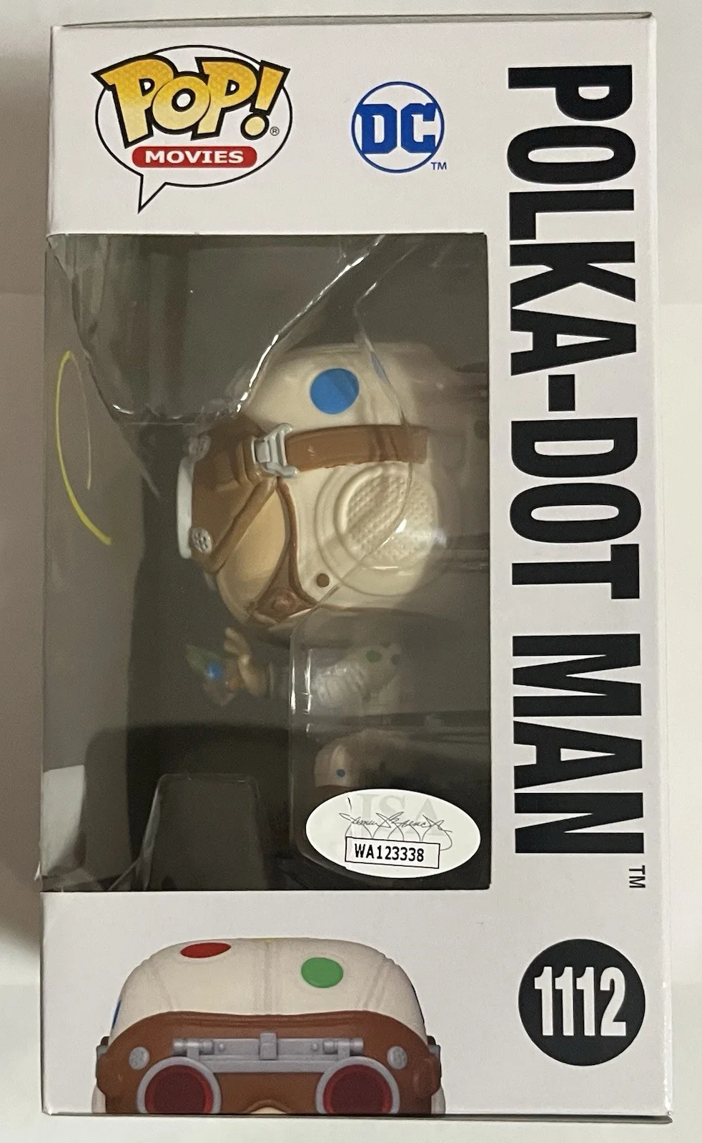 David Dastmalchian — Funko Pop! The Suicide Squad Polka-Dot Man #1112 Signed by David Dastmalchian, image 4