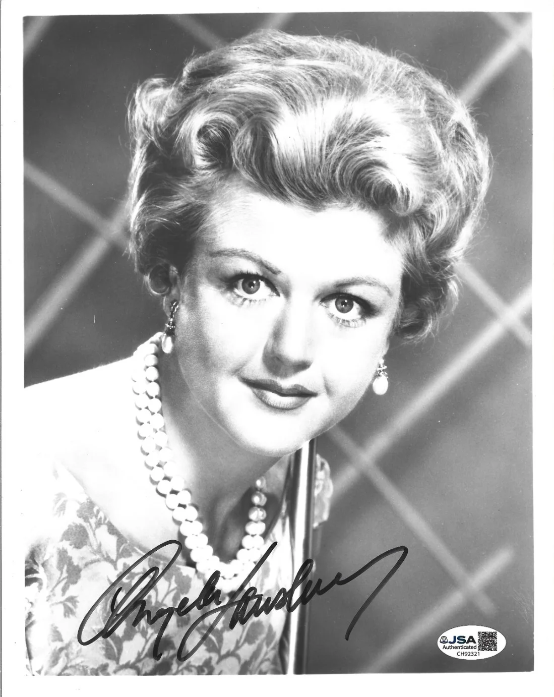 Angela Lansbury — Angela Lansbury hand SIGNED Promo Photo JSA COA Autographed Murder, She Wrote