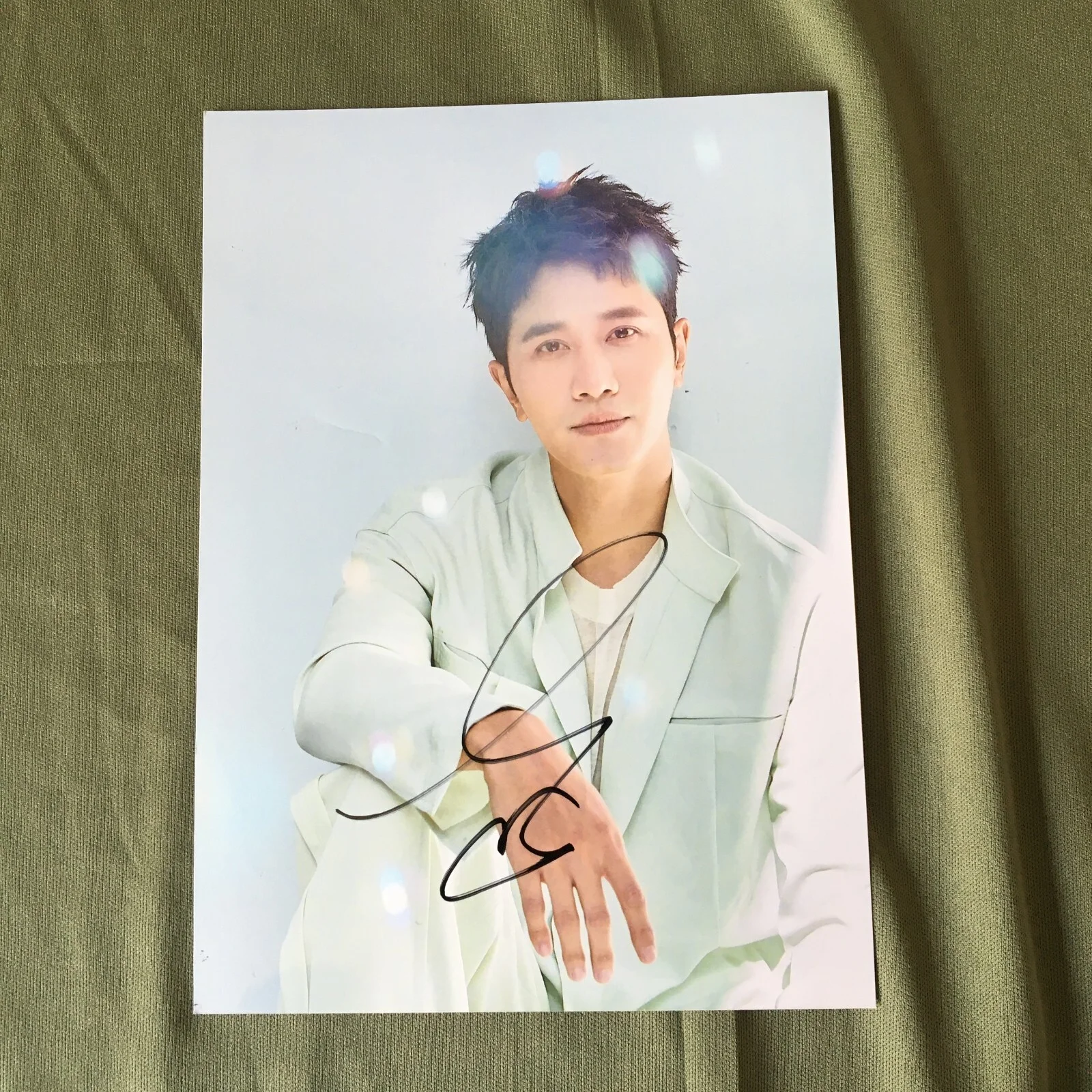 PENG GUANYING GUAN YING Autographed Signed Photo Picture Star GIFTS 5*7 彭冠英 C, изображение 3