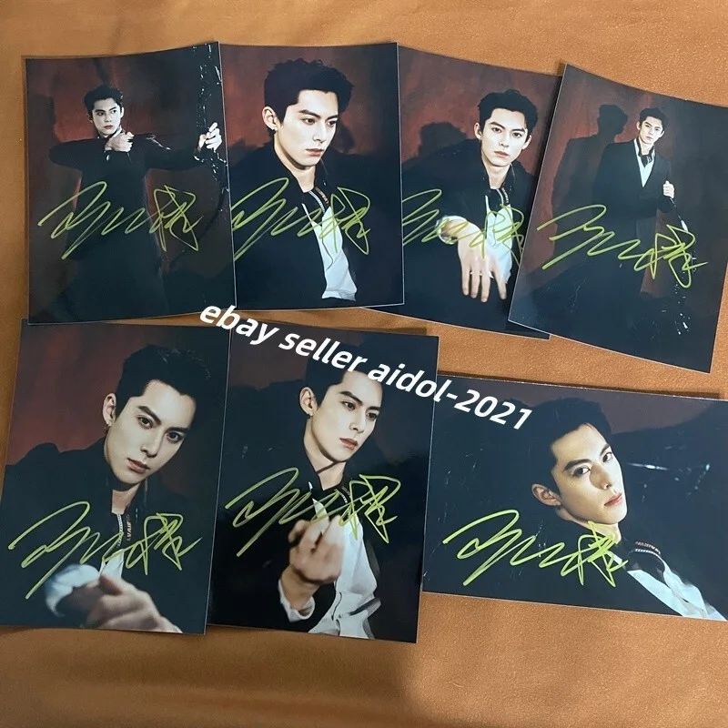 SALE WANG HEDI Autographed Signed Photo 5*7 Gifts Collection 王鹤棣 2025A, изображение 2