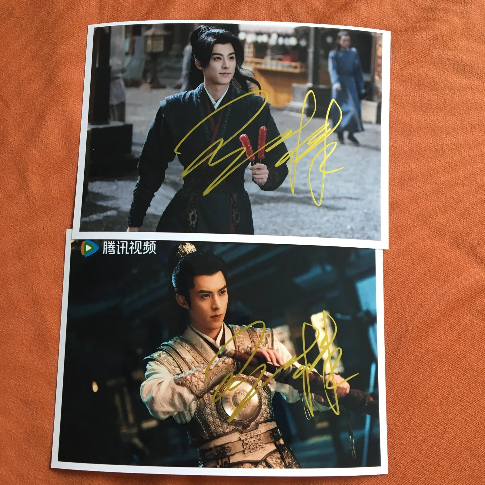 WANG HEDI Autographed Signed Photo 5*7 Gifts Collection 王鹤棣 202407A, изображение 2