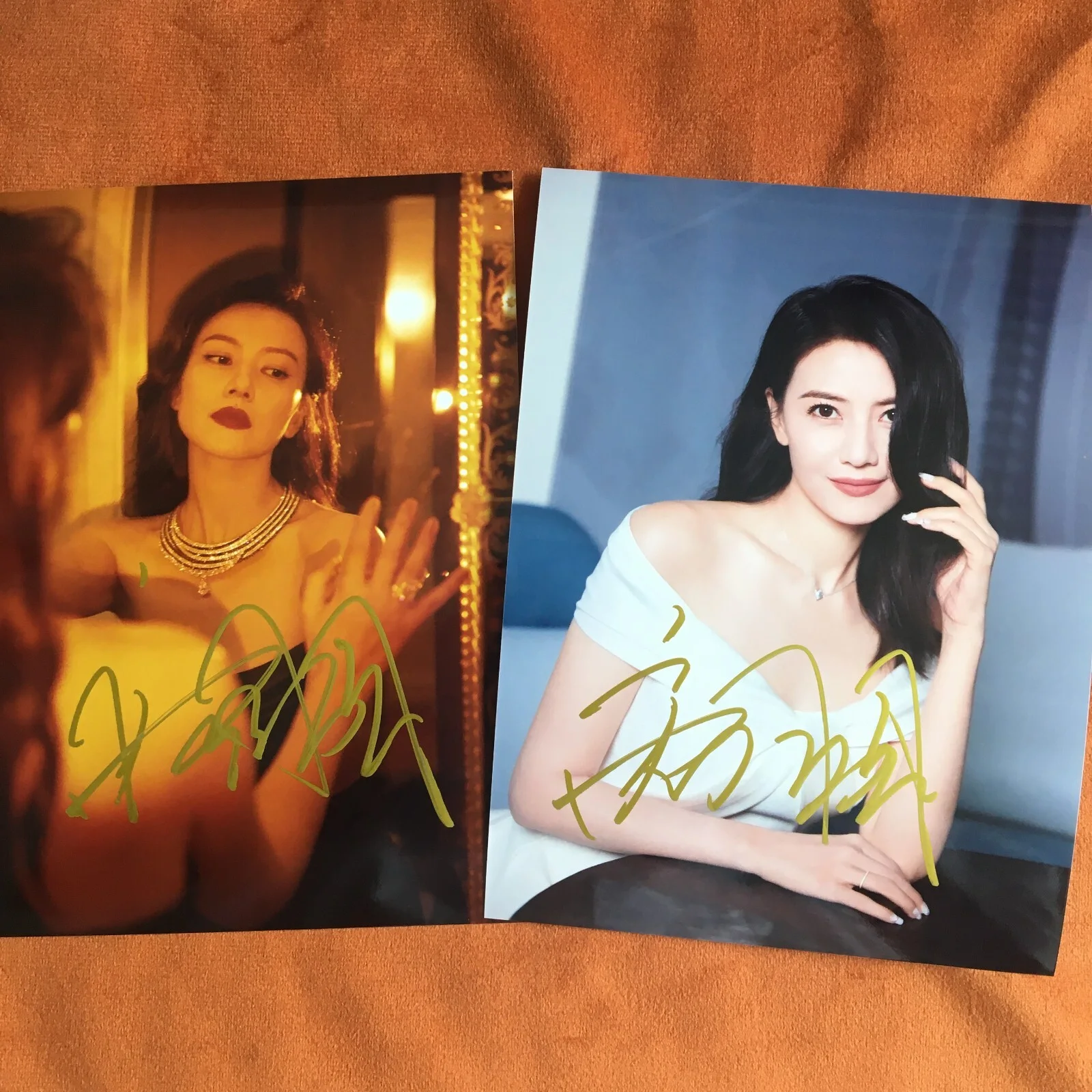 GAO YUANYUAN Autographed Signed Photo 5*7 Gifts Collection 高圆圆 2024A, изображение 2