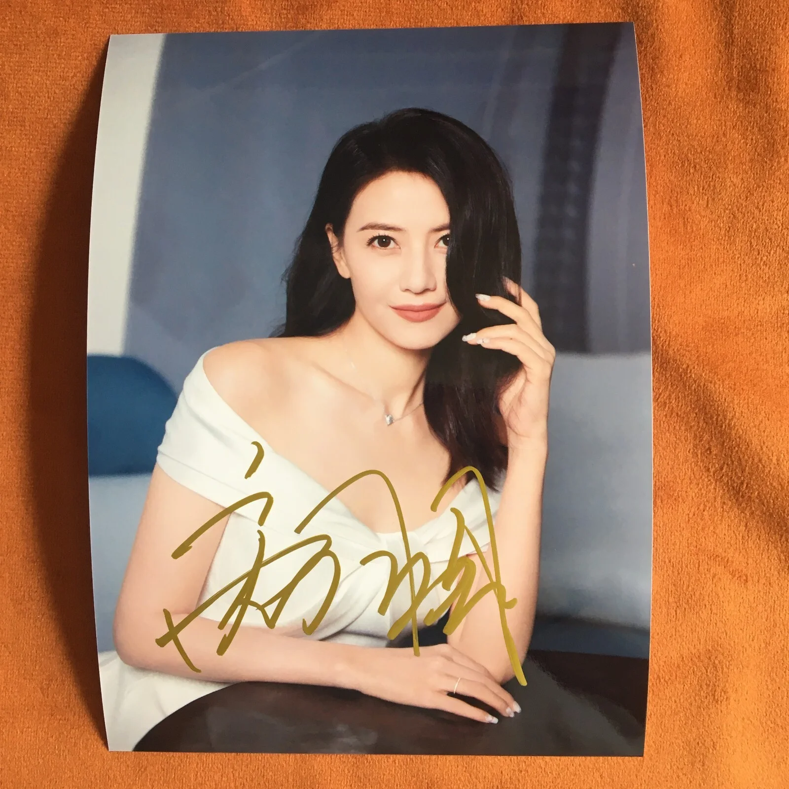 GAO YUANYUAN Autographed Signed Photo 5*7 Gifts Collection 高圆圆 2024A, изображение 3