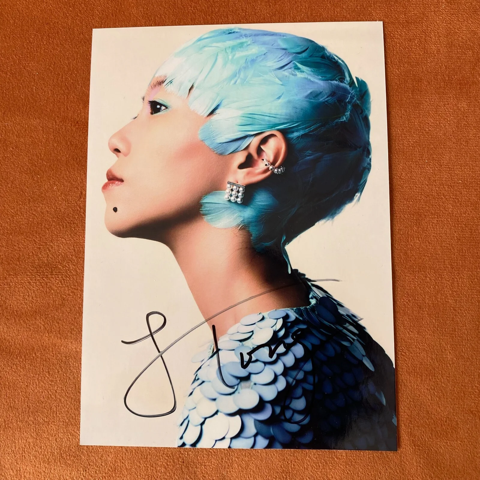 Leah Dou Autographed Signed Photo Picture Autographs Collection Star 5*7 2024A, image 3
