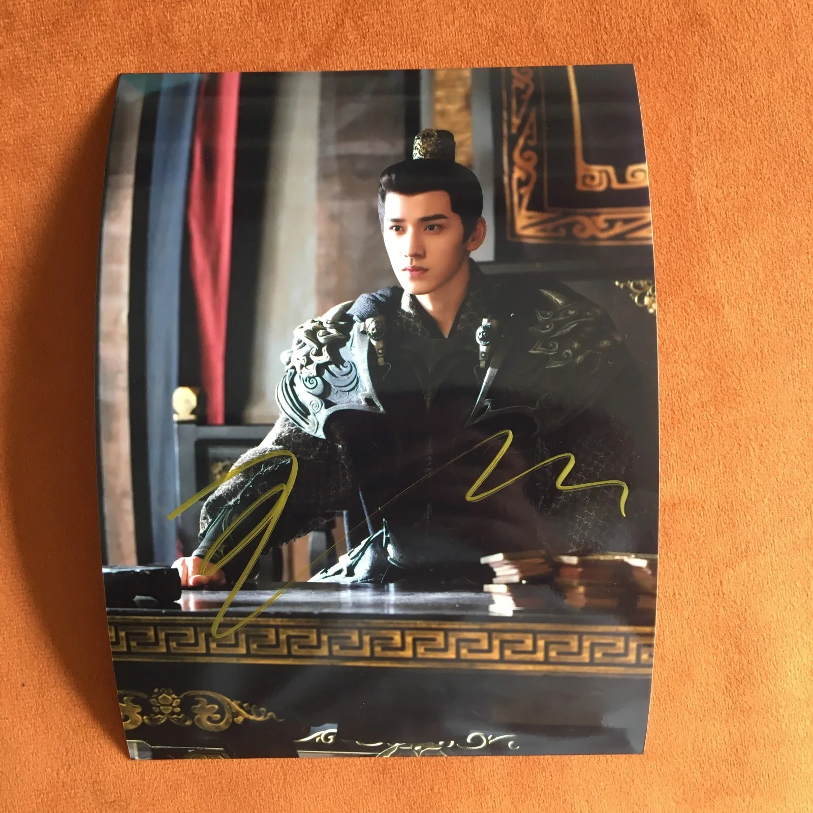 Lost You Forever Wang Hongyi Autographed Signed Photo 5*7 长相思2 王弘毅 2024B, image 3