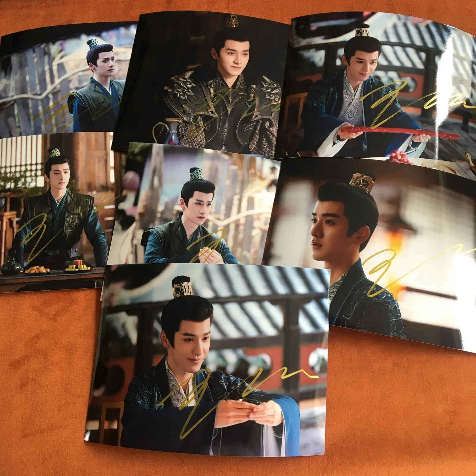 Lost You Forever Wang Hongyi Autographed Signed Photo 5*7 长相思2 王弘毅 2024A, изображение 2