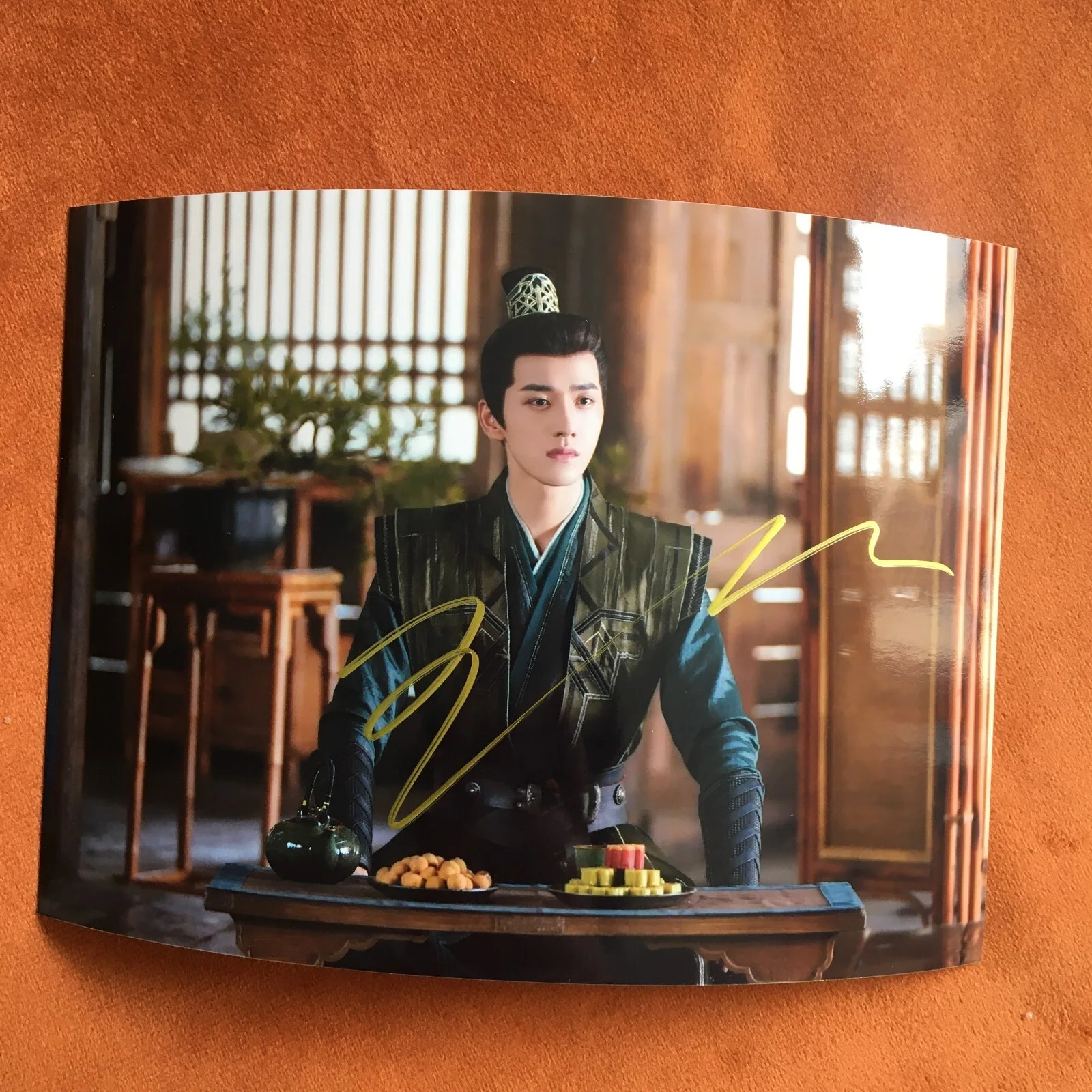 Lost You Forever Wang Hongyi Autographed Signed Photo 5*7 长相思2 王弘毅 2024A, изображение 3