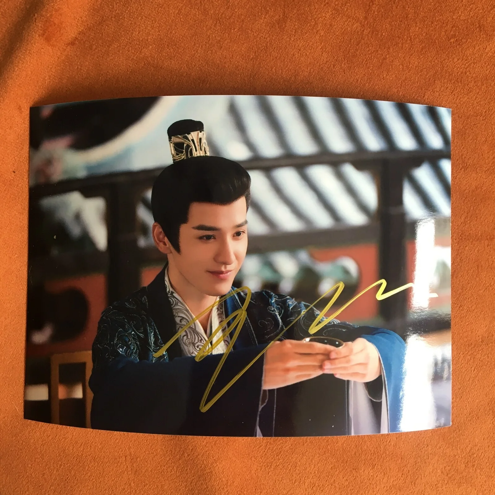 Lost You Forever Wang Hongyi Autographed Signed Photo 5*7 长相思2 王弘毅 2024A, изображение 4