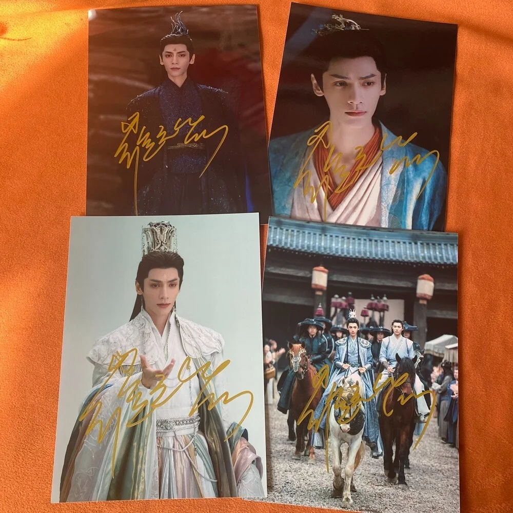 LUO YUNXI LEO Autographed Signed Photo 5*7 Collection 2023, изображение 2